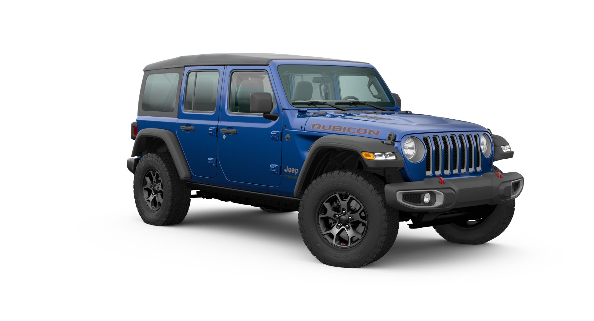 2020 Jeep Wrangler Unlimited Rubicon Front Exterior Blue Picture